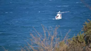 Intensa búsqueda de la desaparecida en Valdés: rastrean varias playas tras hallar un chaleco