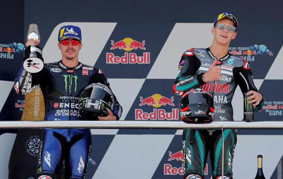 Quartararo se impone en el GP de España. Quartararo se impone en el GP de España.