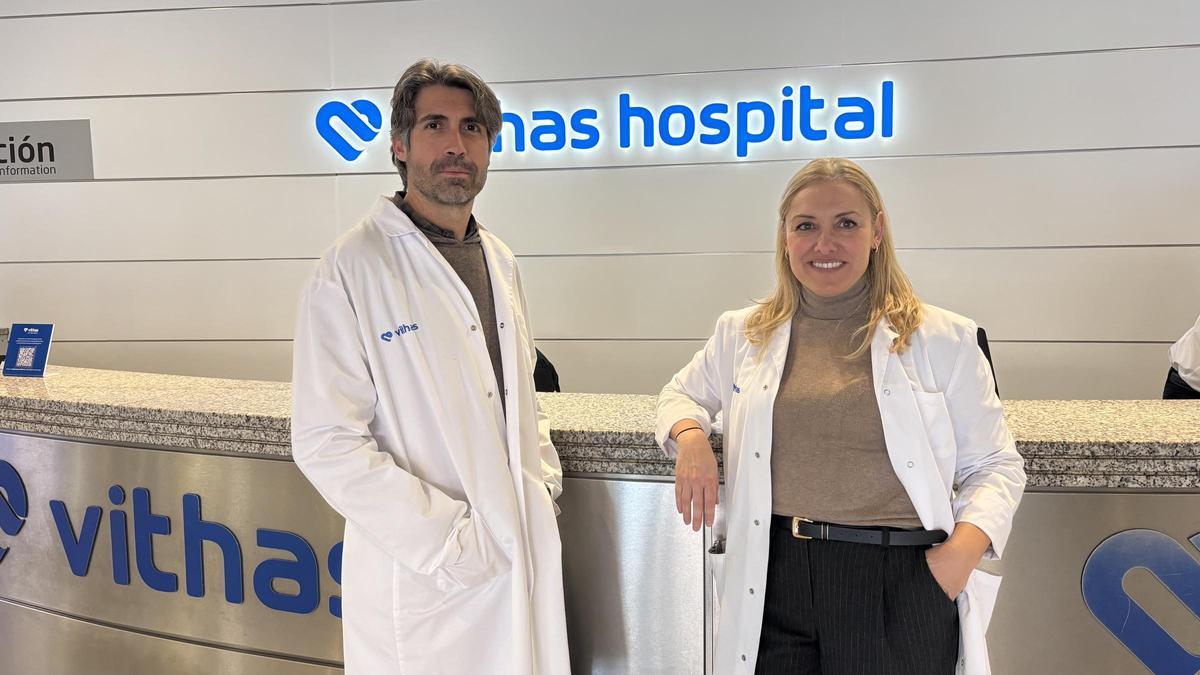 Dr. Raúl Canovas y Dra. Raquel Alfonso, directores de la Unidad de Cirugía Endocrina y de la Obesidad.