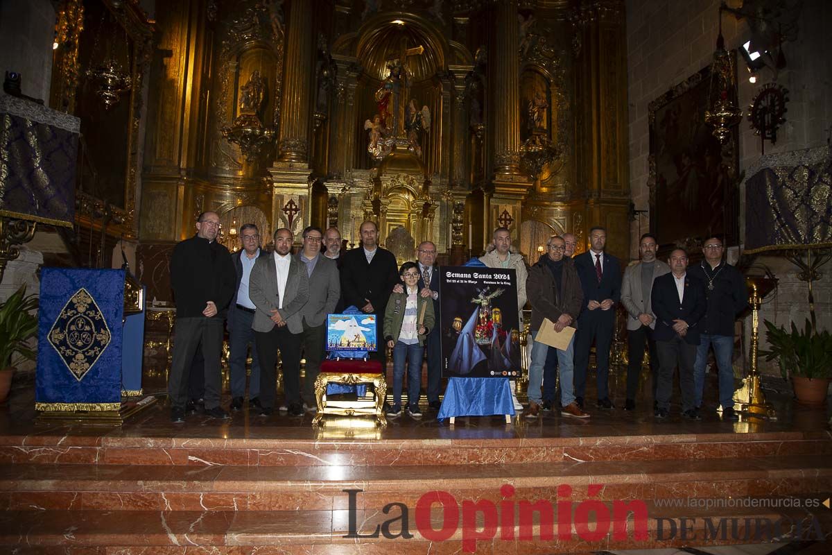 Presentación del cartel de Semana Santa de Caravaca