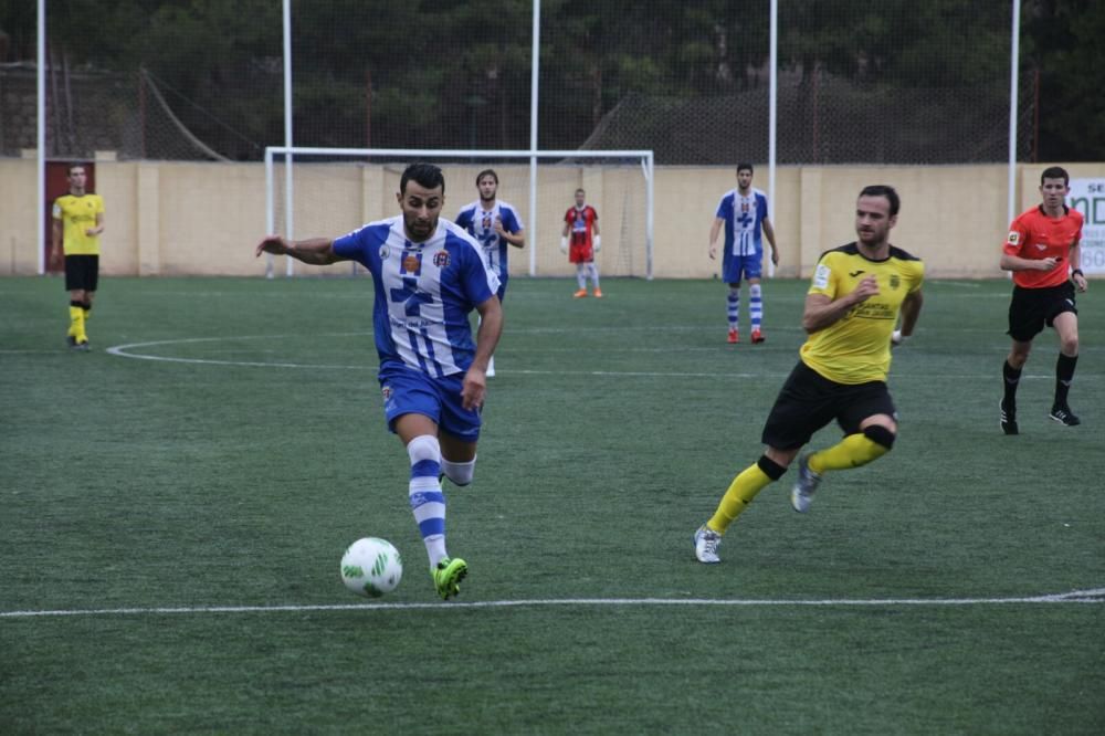 Partido entre el Lorca Deportiva y el Mar Menor