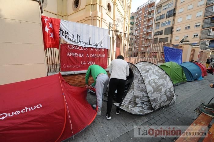 Colas para el concierto de Malú