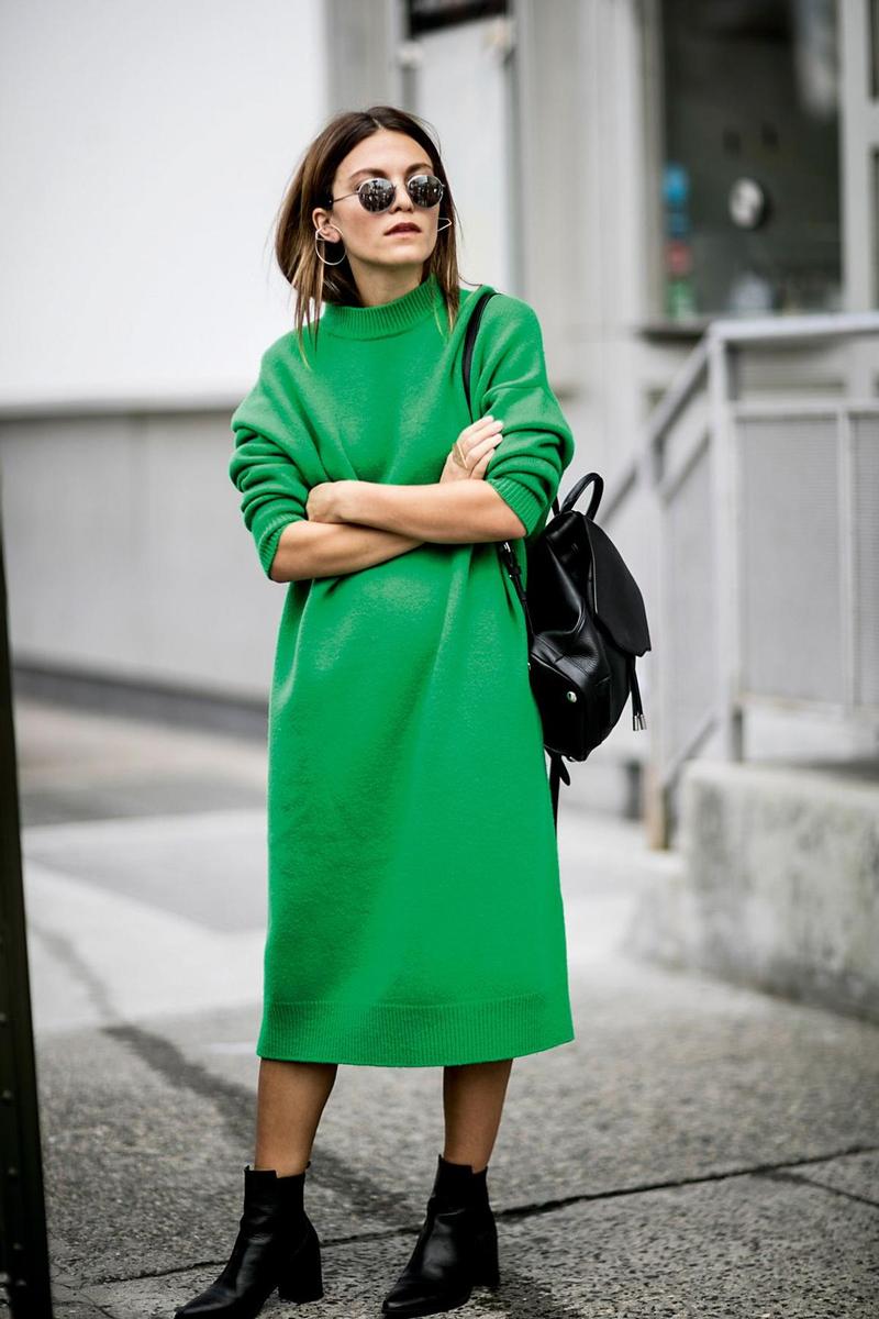 Colores Flúor: Street style en Nueva York