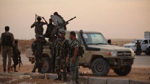 Archivo - Imagen de archivo de militares del Ejército sirio
