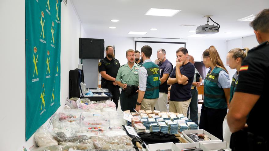 Prisión sin fianza para los 12 detenidos en Ibiza en una operación internacional contra el narcotráfico