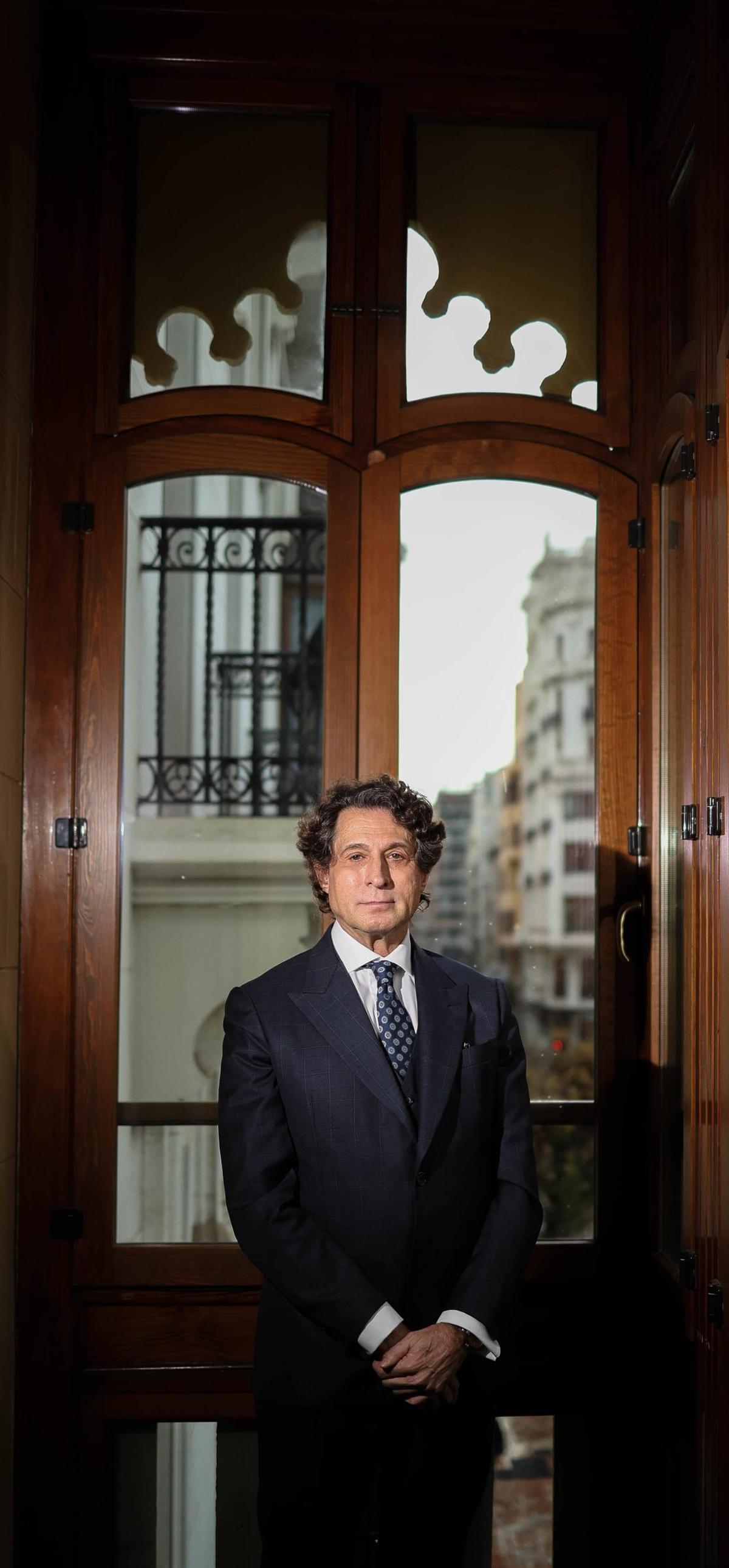 José Alejandro Remohí durante la entrevista