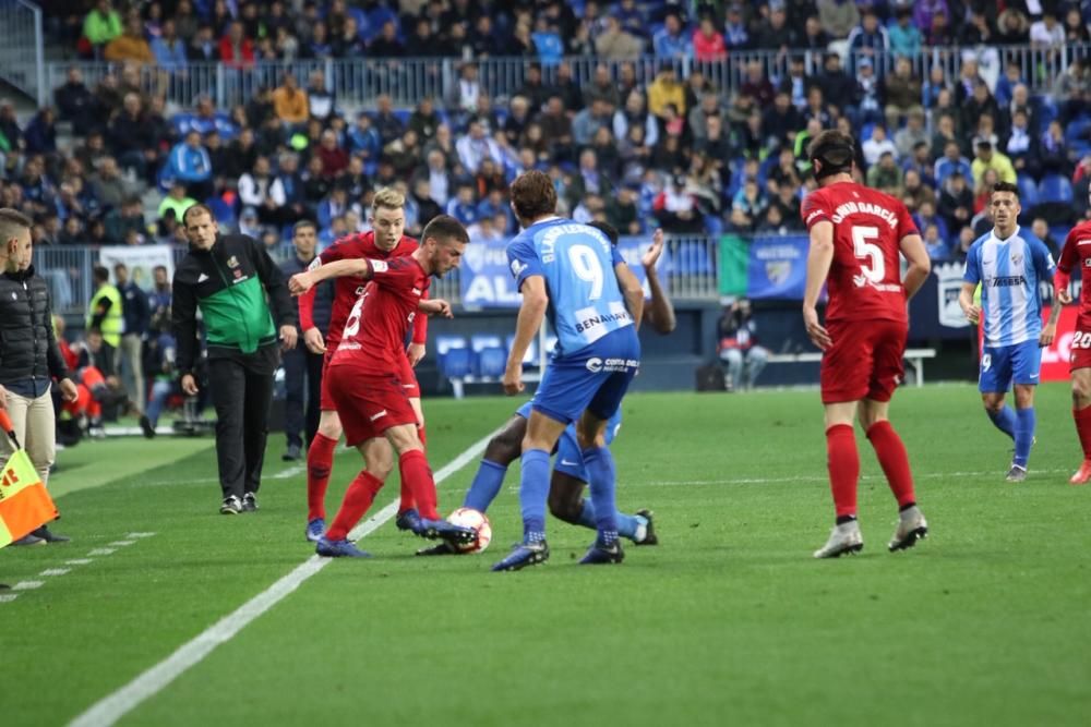 El Málaga se adelantó, perdonó y desapareció en una segunda mitad donde vio como el Osasuna remontaba para llevarse el choque