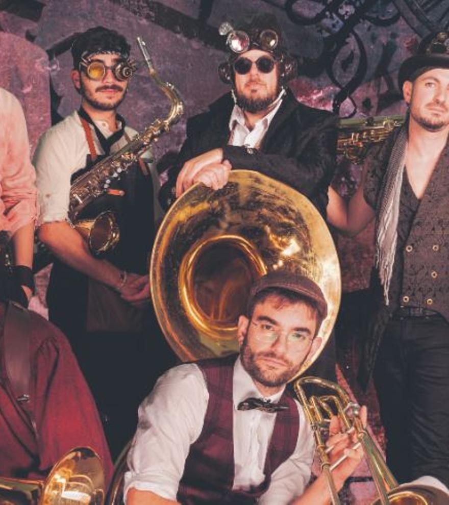 Steam Brass Band: jazz con estética retrofuturista inspirada en la época victoriana