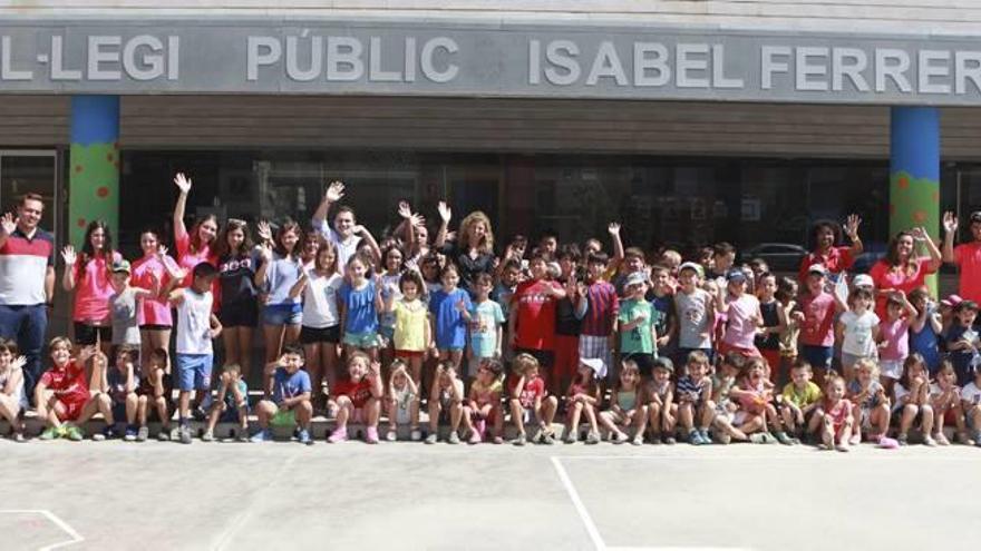 Visita a la escuela de verano del Isabel Ferrer