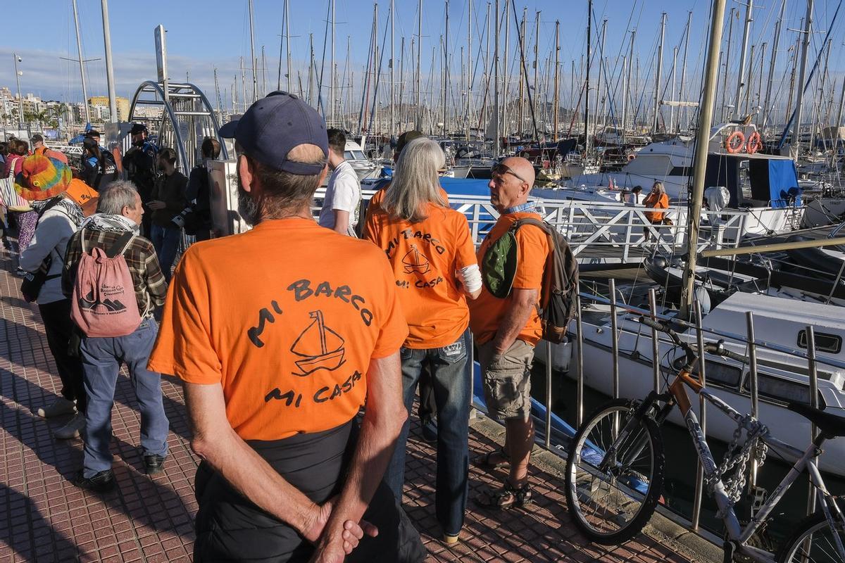 Desahucio en el Muelle Deportivo