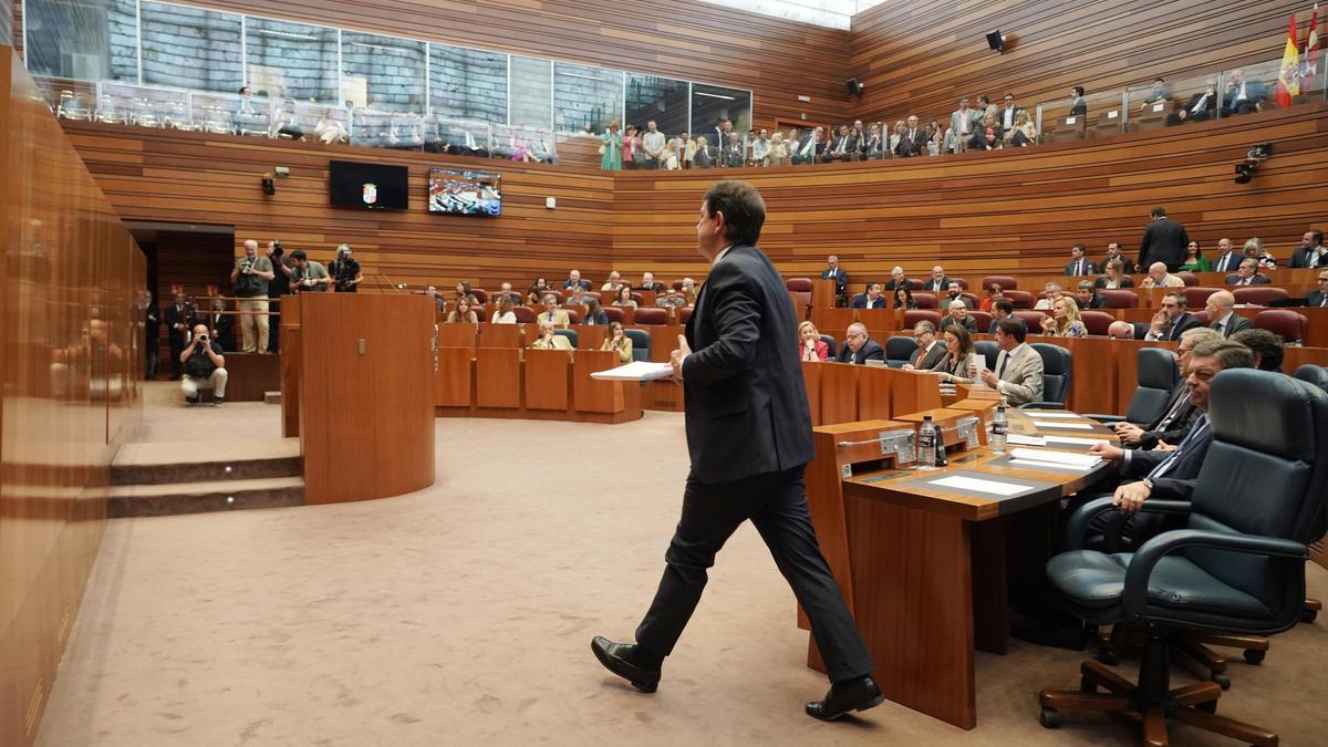 Primera sesión del Debate de política general de la Junta de Castilla y León