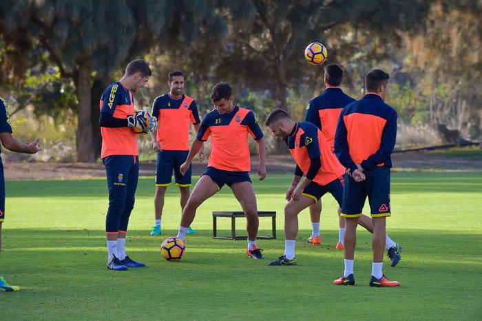 Entrenamiento de la UDLP en Las Burras