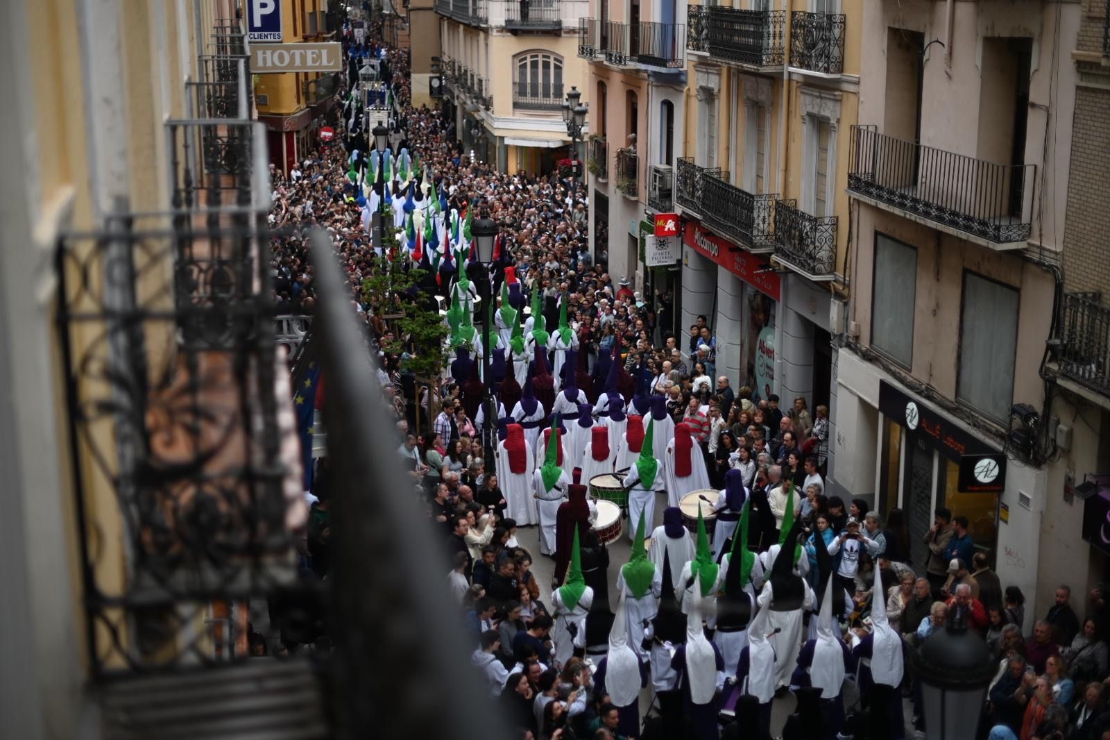 En imágenes | Procesión del pregón en Zaragoza