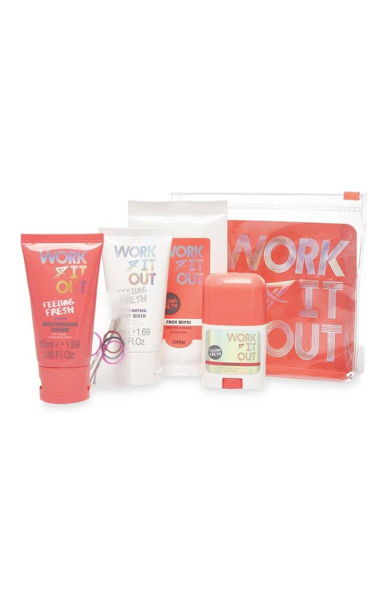Kit de belleza para el gimnasio, de Primark (precio: 6 euros)