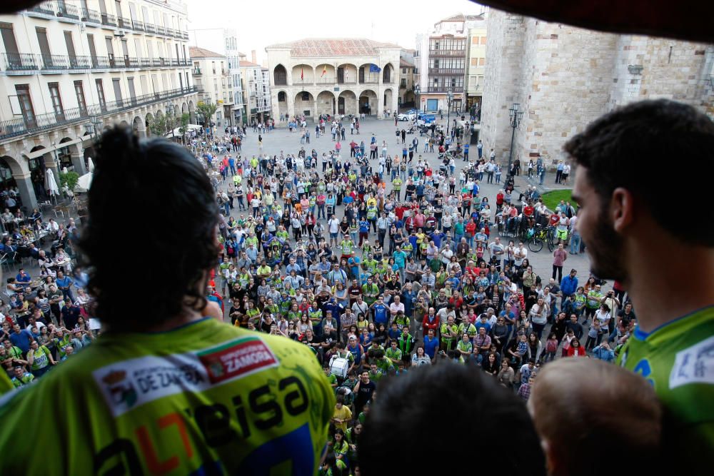 Zamora celebra el ascenso del MMT Seguros