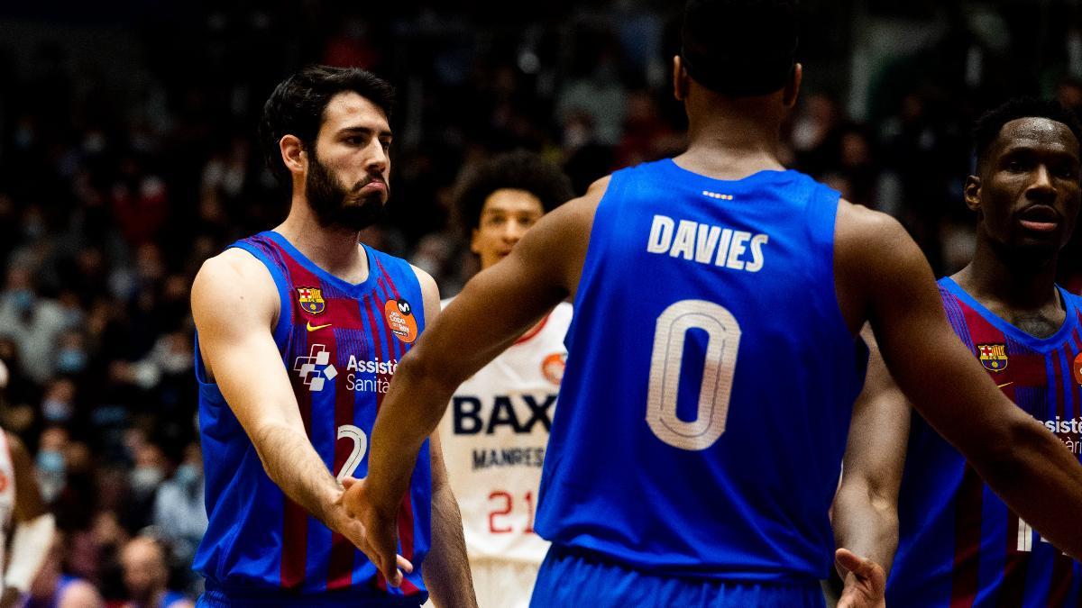 Abrines durante el Barça - BAXI Manresa