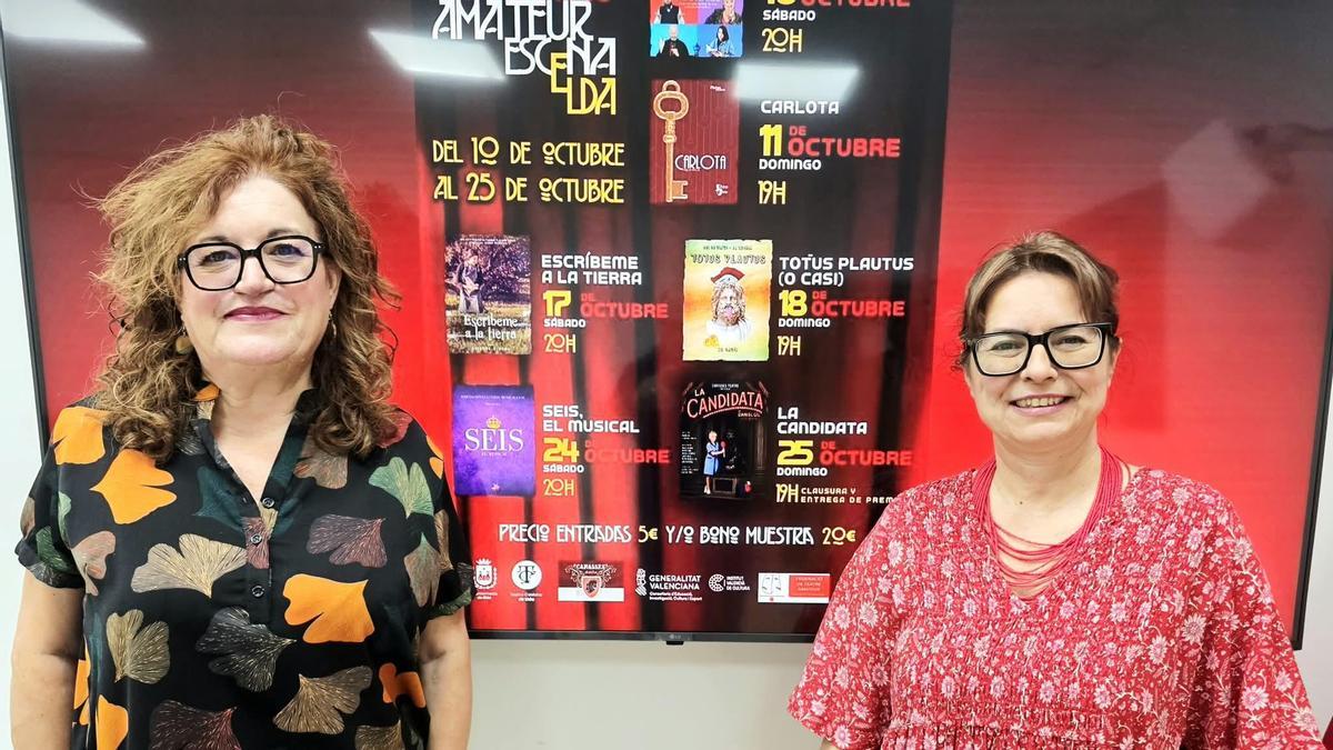 La concejala de Teatro, Rosa Vidal, junto a Sacra Leal, en representación de Carasses Teatro, han dado a conocer los detalles.