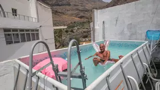 Ola de calor en Gran Canaria: los vecinos de La Aldea de San Nicolás comparten su "manual de supervivencia" para soportar más de 40 grados