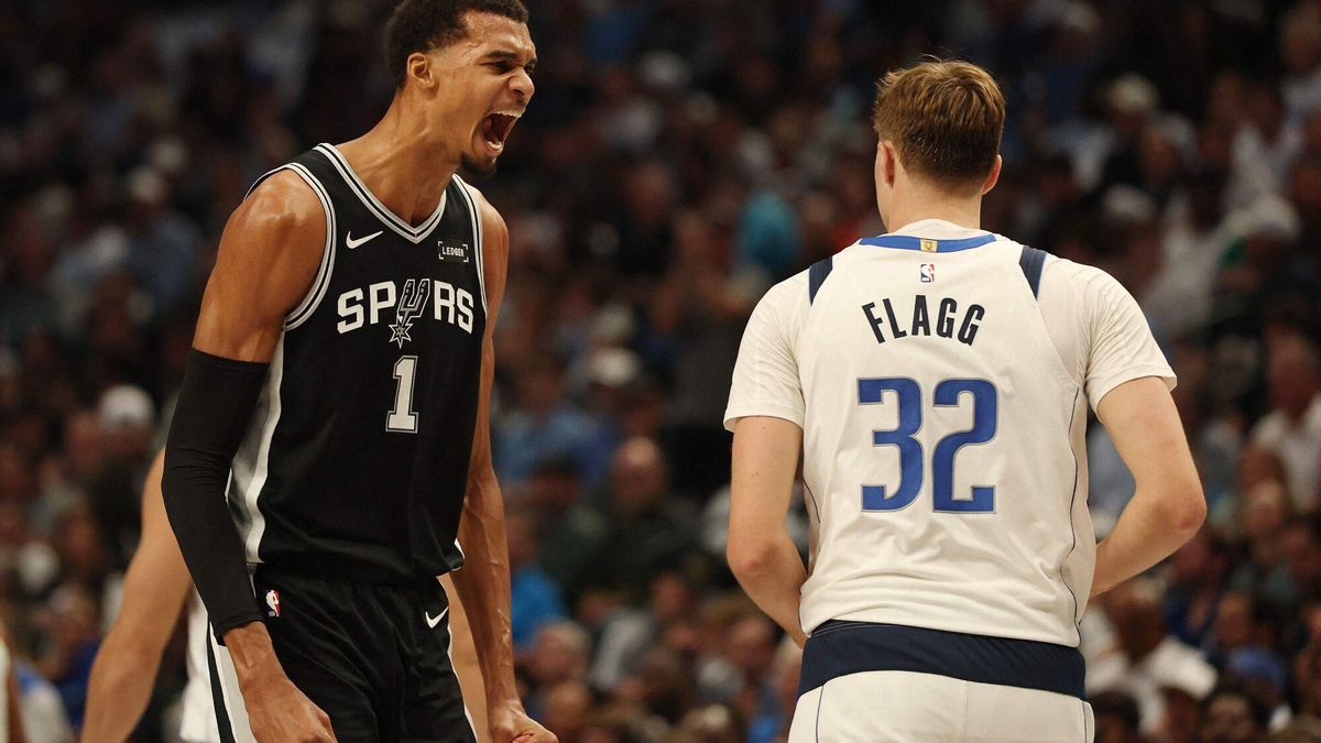 Wembanyama y Edgecombe hacen historia para San Antonio y Filadelfia