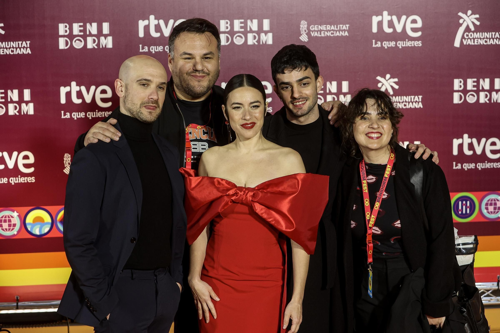 Alfombra naranja Benidorm Fest