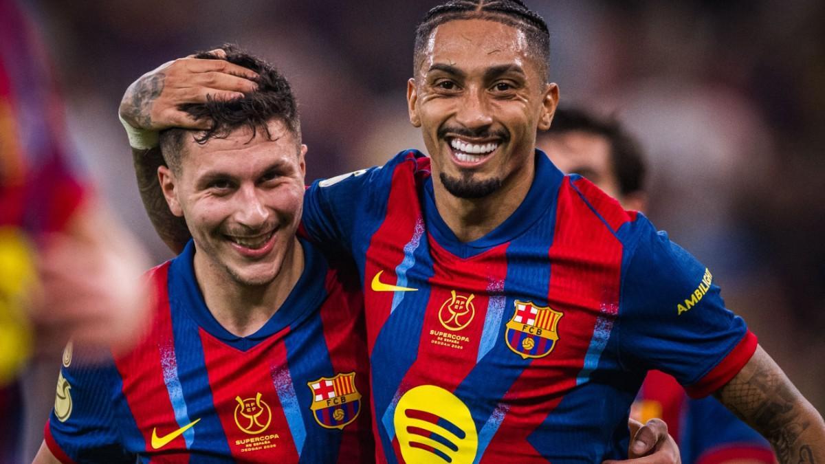 Raphinha y Roony fueron determinantes ante el Athletic