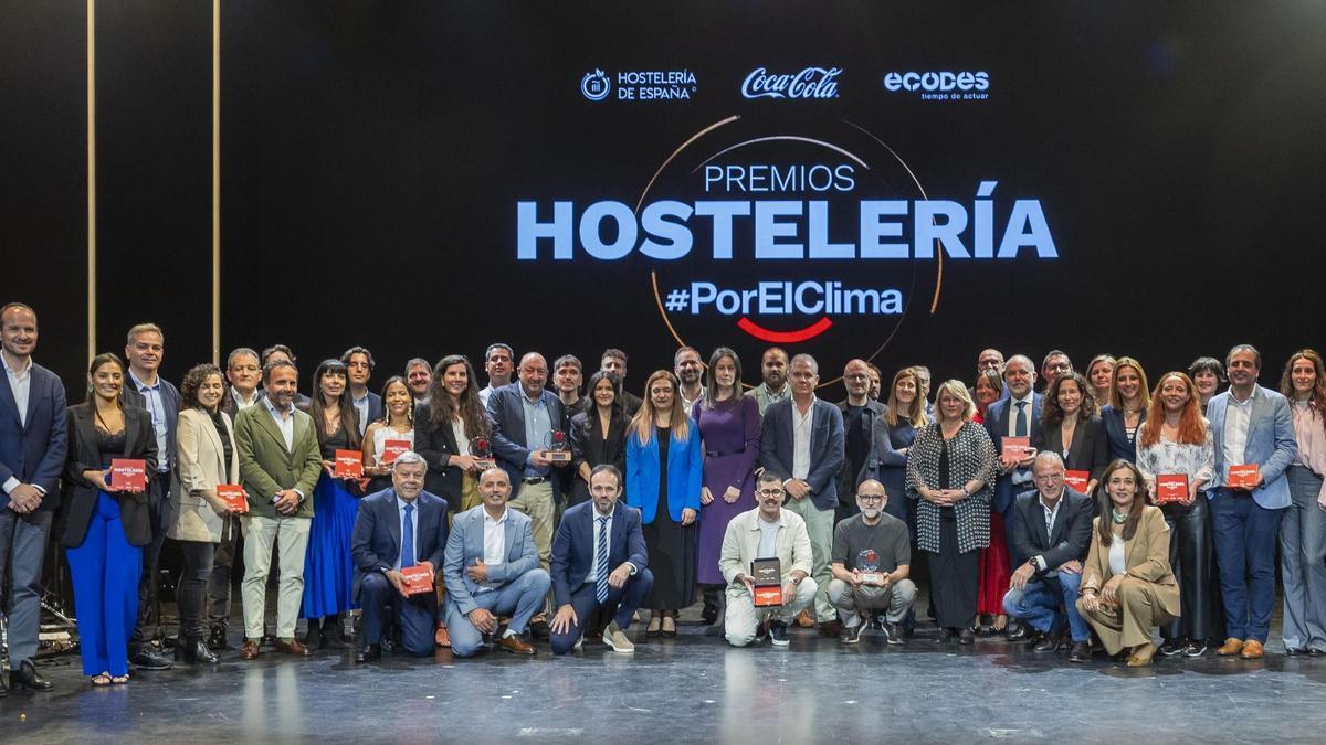 Los galardones están organizados por Hostelería #PorElClima, una iniciativa de ECODES, junto a Coca-Cola, y con el apoyo de Hostelería de España.