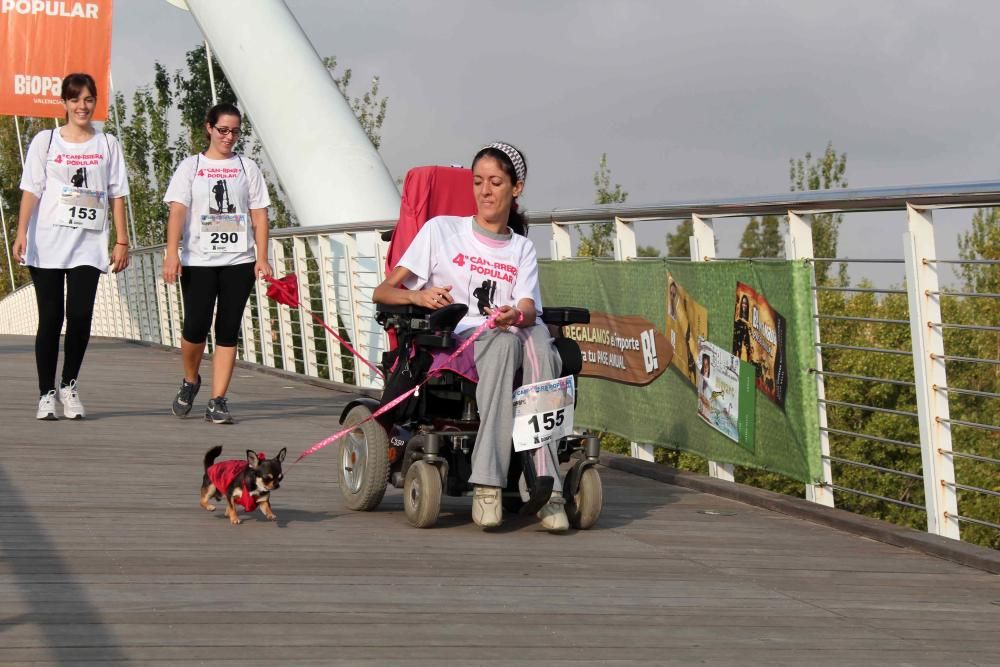 Los participantes en la cuarta Can-rrera.