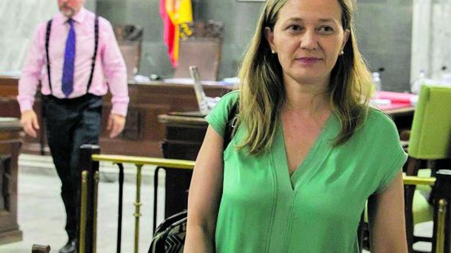 Victoria Rosell pide elevar a diez años de cárcel la pena al juez Salvador Alba