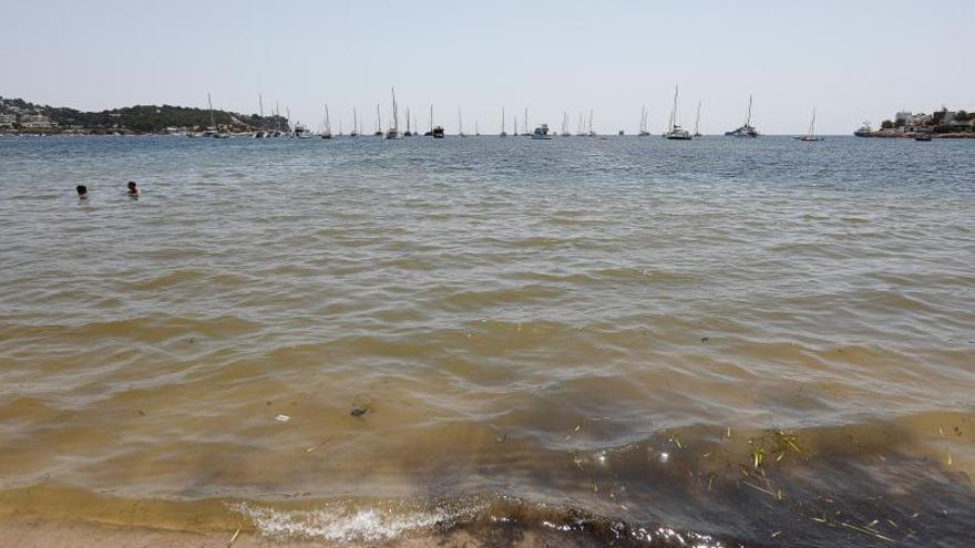 Las náuticas piden que se detengan los vertidos en Talamanca de Ibiza