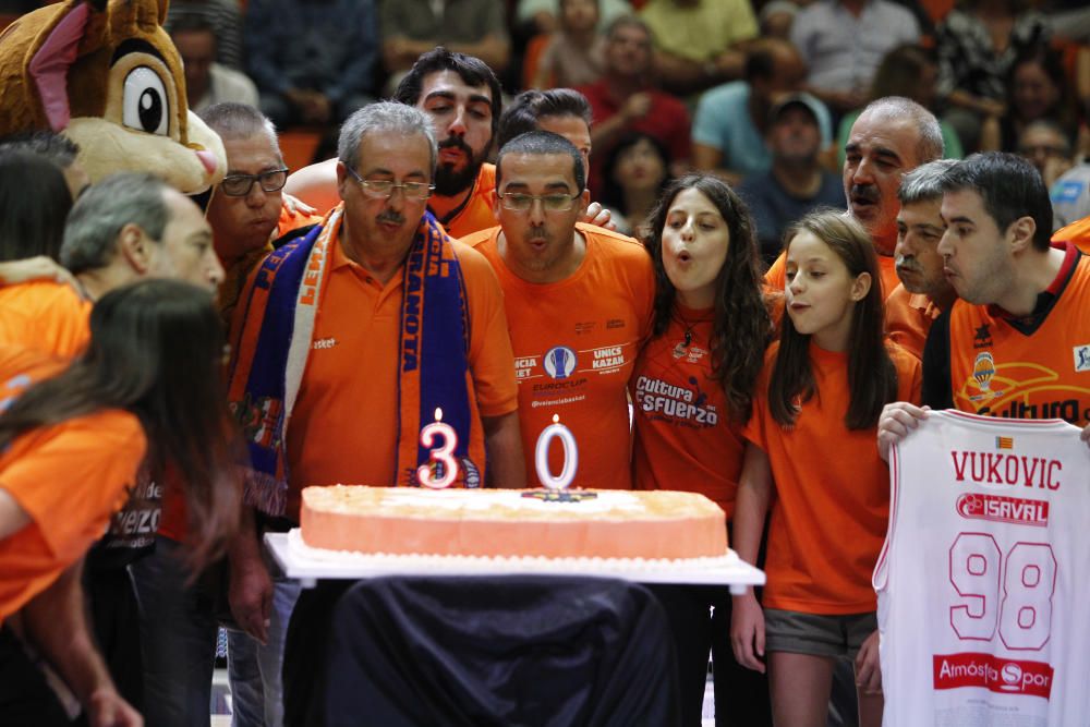 Todas las imágenes de la emotiva presentación del Valencia Basket 2016/17