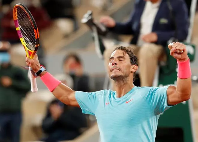 Las imágenes del partido entre Rafa Nadal y Stefano Travaglia