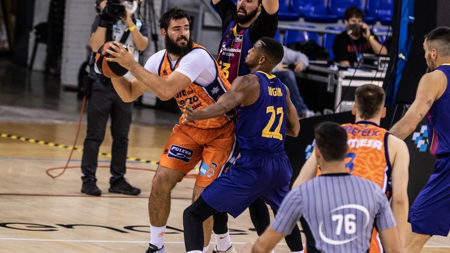 Al Palau Blaugrana con &#039;Dubi&#039; en plan Leónidas