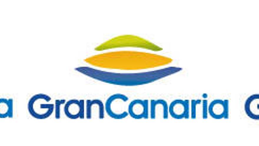 Los tres logos entre los que hay que elegir el que representará a Gran Canaria.