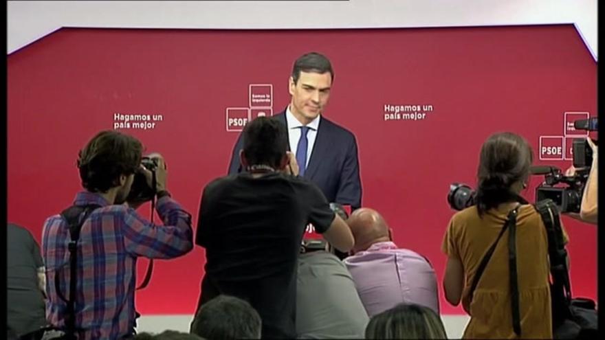 Pedro Sánchez justifica la moción de censura