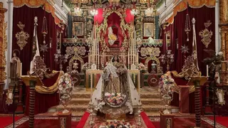 Palenciana se vuelca en la coronación de su patrona, la Virgen del Carmen