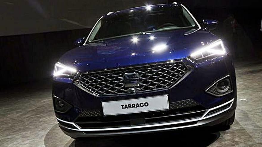 Part frontal del nou Seat Tarraco