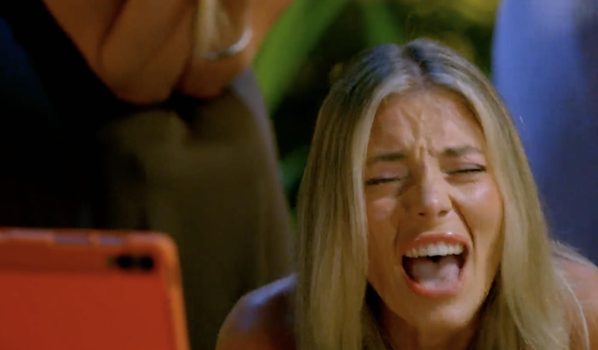 La hoguera de Claudia y Gilbert en 'La isla de las tentaciones 9'