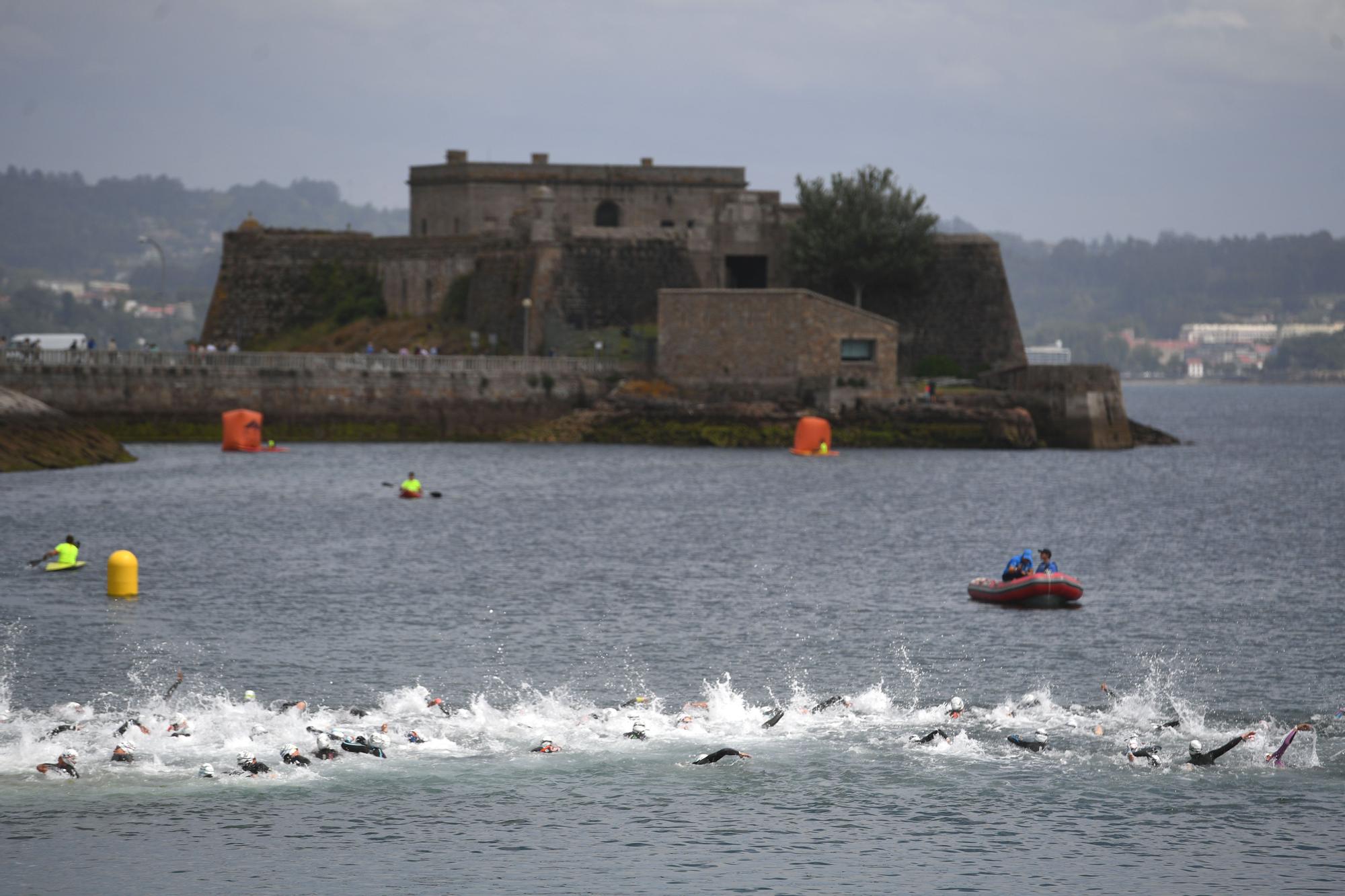 Campeonato de España de clubes de triatlón celebrado en A Coruña