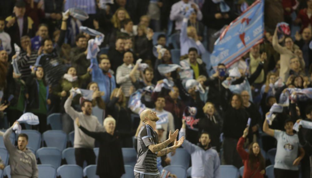 Las mejores imágenes del partido de Europa League entre Celta y Genk.