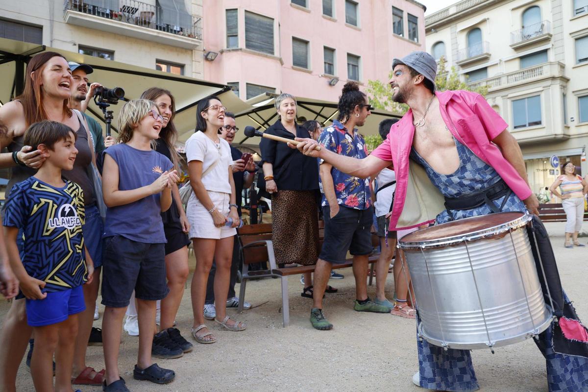 L'espectacle de Sound de Secà en la inauguració del Festival Z