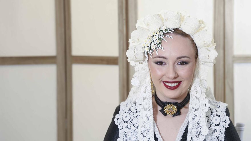 María Lledó Orts, candidata de la Hoguera Mercado Central