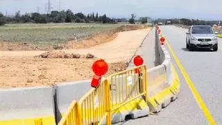 Comencen a construir el giratori de l'N-II a Garrigàs que s'espera des del 1986