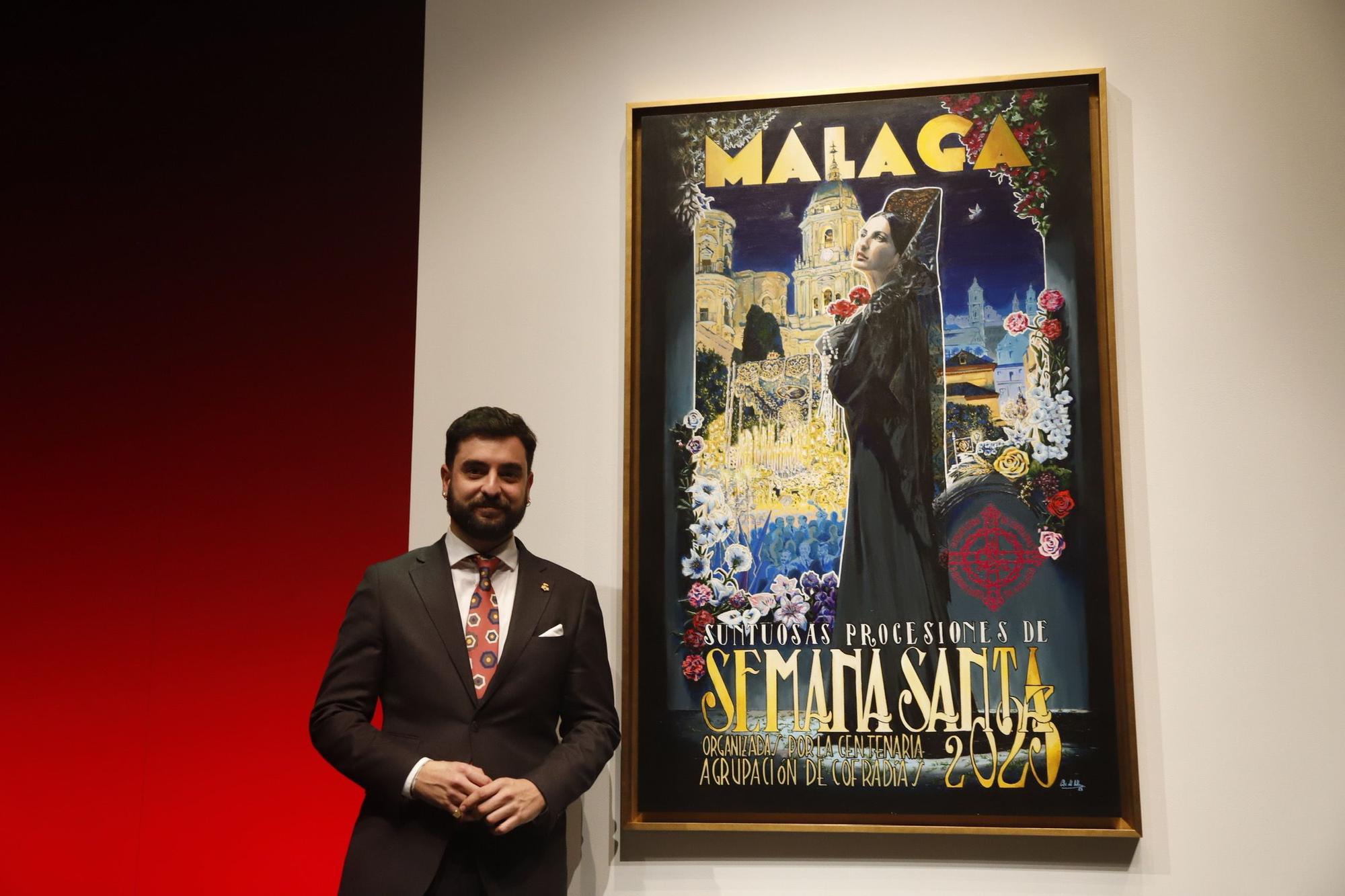 Presentación del cartel de la Semana Santa de Málaga de 2023