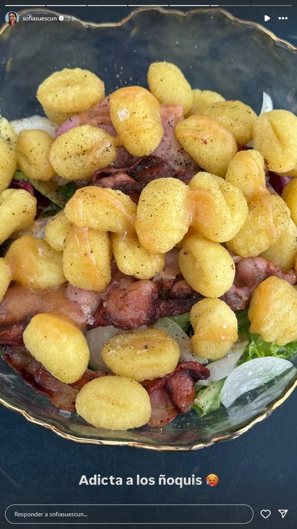 'Story' compartida por Sofía Suescun en Instagram.