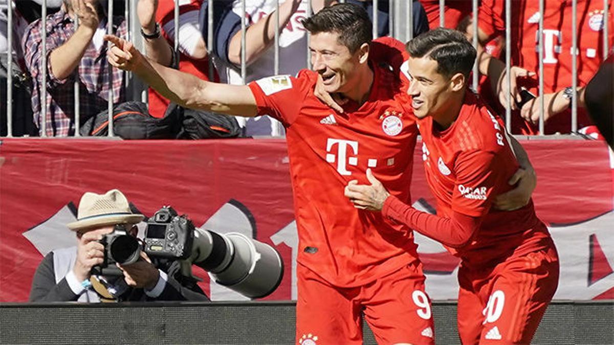 Coutinho encantado con Lewandowski, y los secretos de la liga alemana