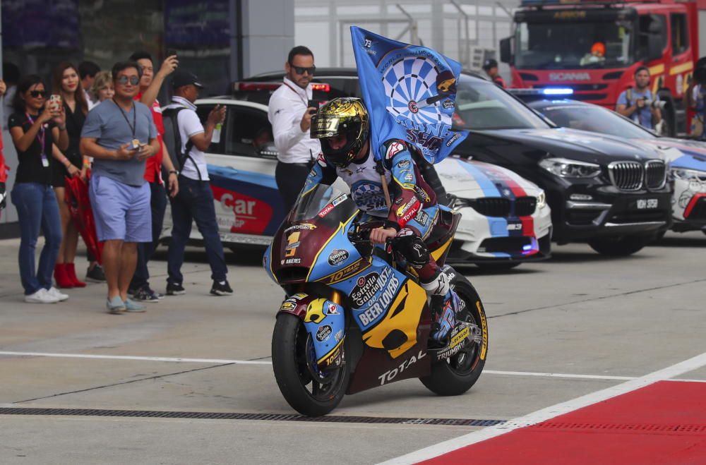 Álex Márquez, campeón de Moto2.