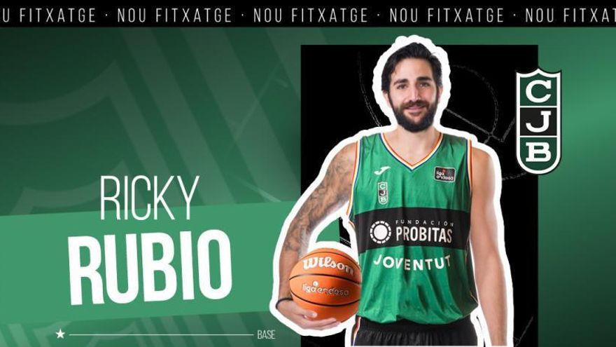OFICIAL | Ricky Rubio ficha por el Joventut