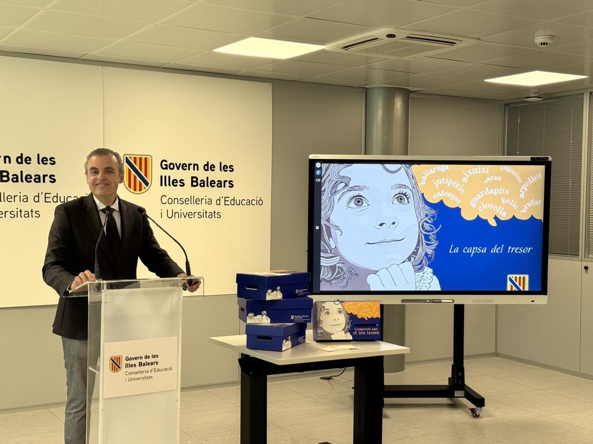 Antoni Vera durante la rueda de prensa de este viernes.