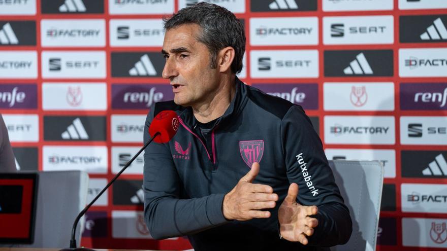 Ernesto Valverde: «Hemos perdido cinco finales, el que no tiene nada, no tiene nada que perder»
