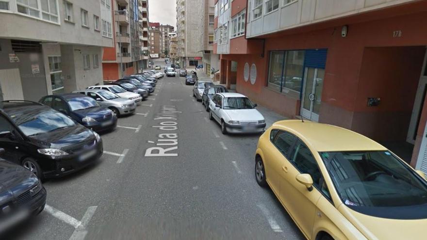 Calle Xílgaro, en Vigo. // GM